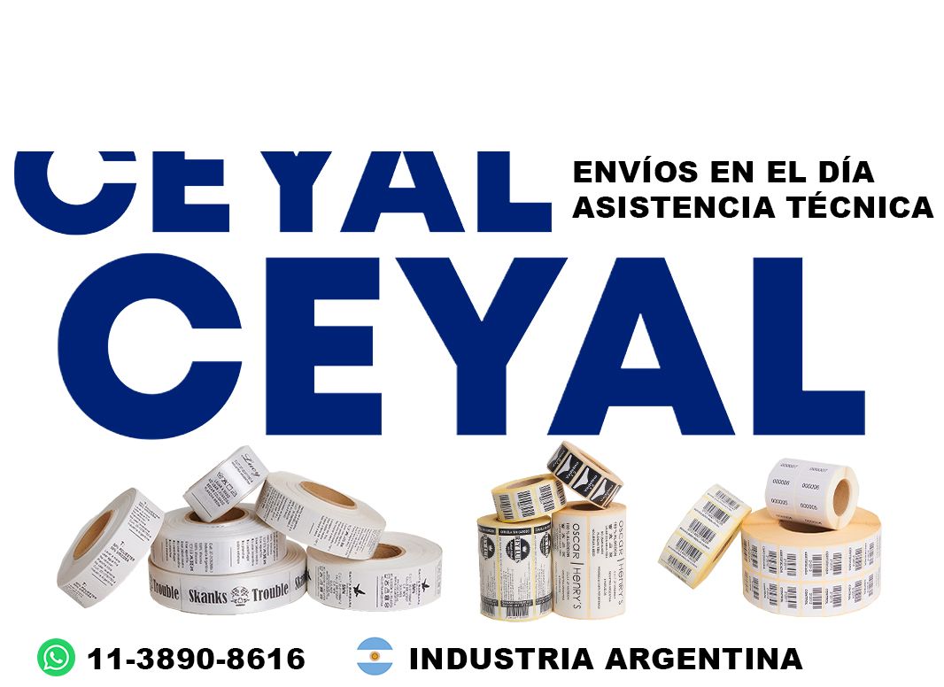 6195 Etiquetas de precios y códigos de barra