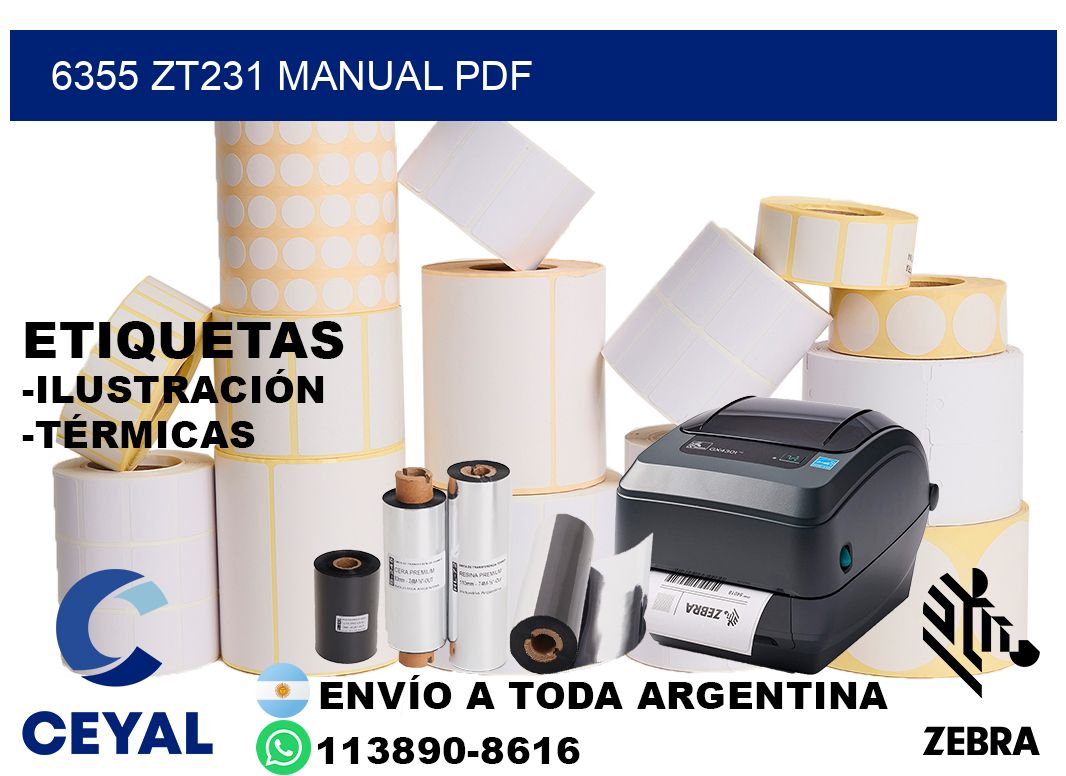 6355 ZT231 manual PDF