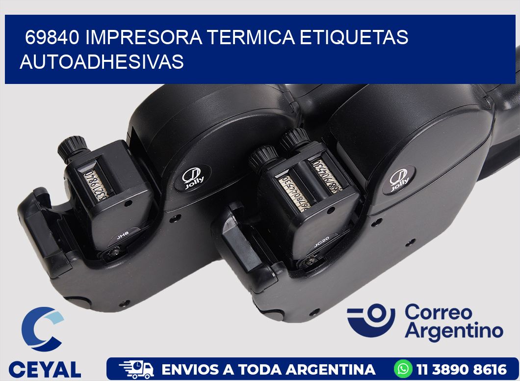 69840 Impresora termica etiquetas autoadhesivas