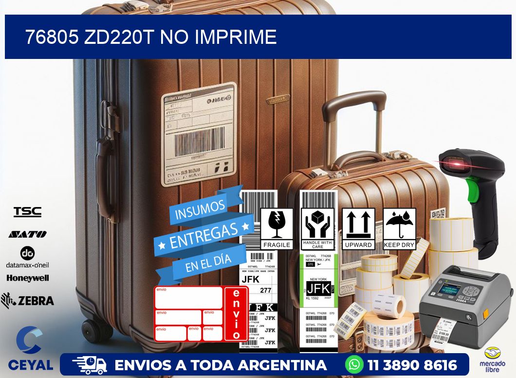 76805 ZD220t no imprime