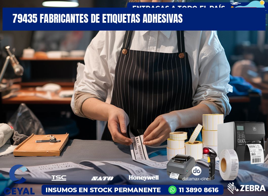 79435 Fabricantes de etiquetas adhesivas