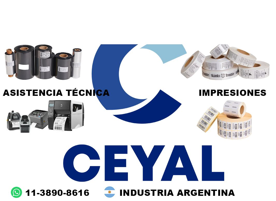 8040 Etiquetas en rollo para grandes tiradas