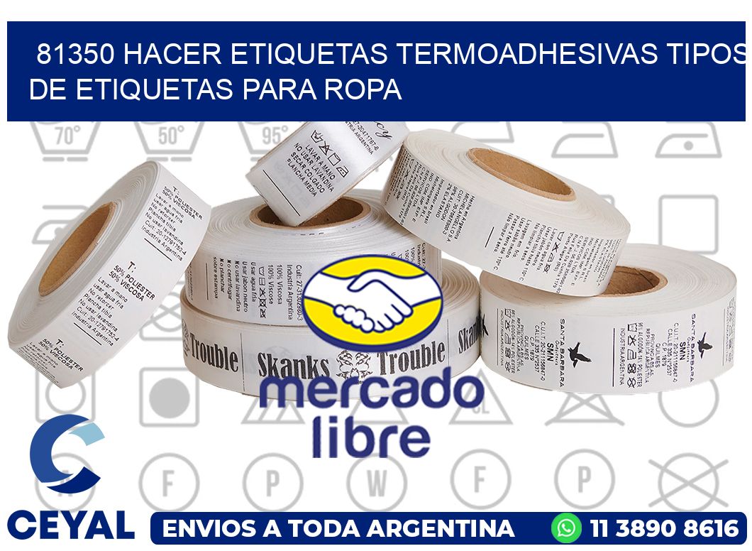 81350 hacer etiquetas termoadhesivas tipos de etiquetas para ropa