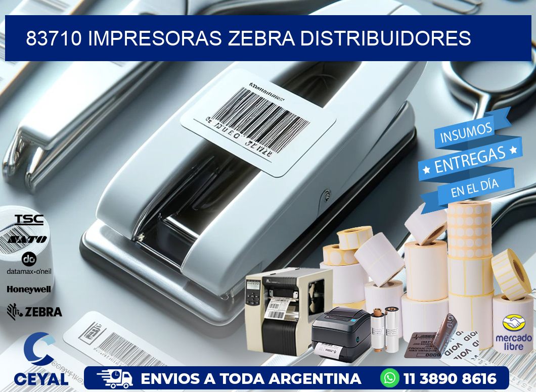83710 impresoras Zebra distribuidores