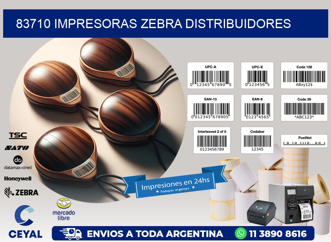 83710 impresoras Zebra distribuidores