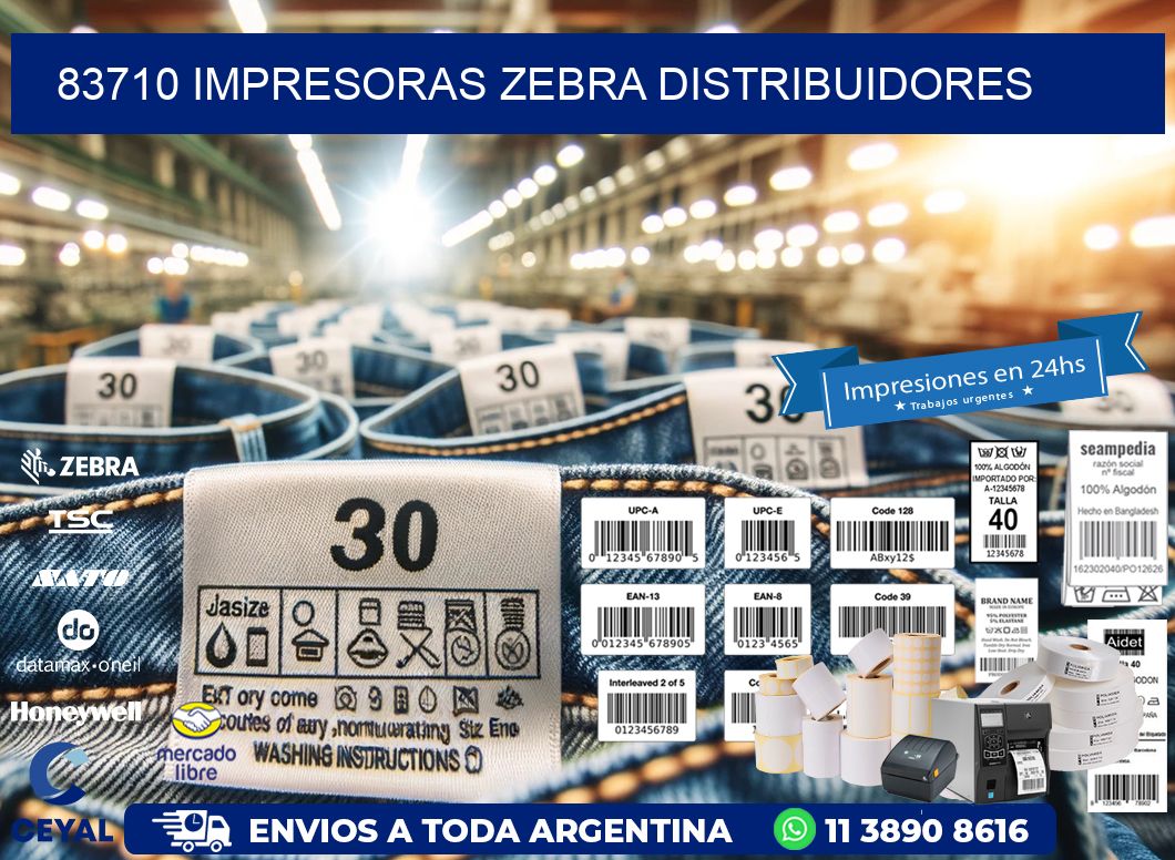 83710 impresoras Zebra distribuidores