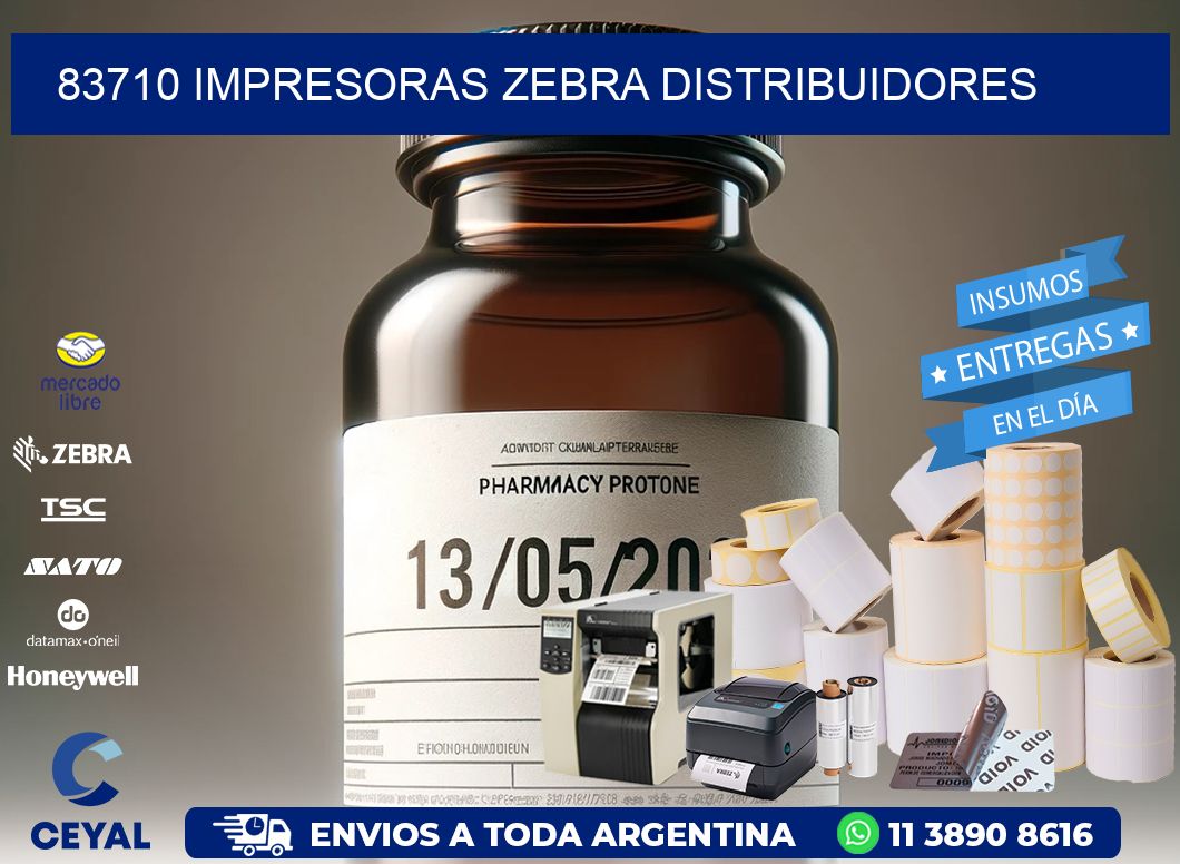 83710 impresoras Zebra distribuidores