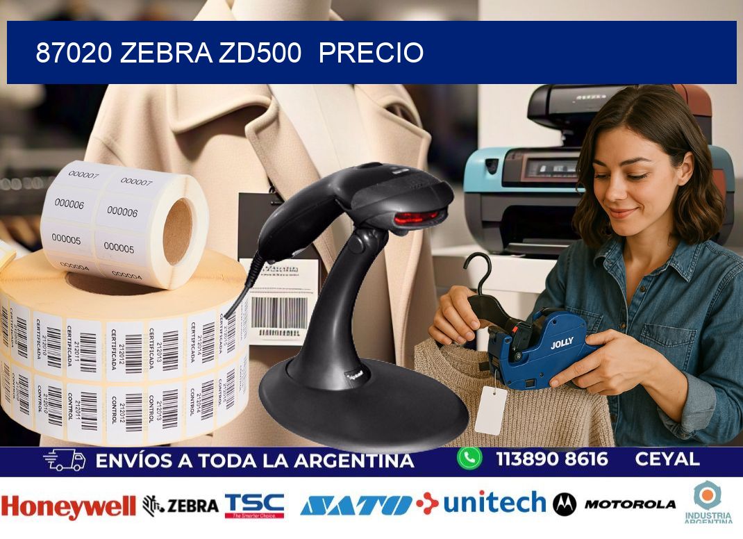 87020 Zebra ZD500  precio