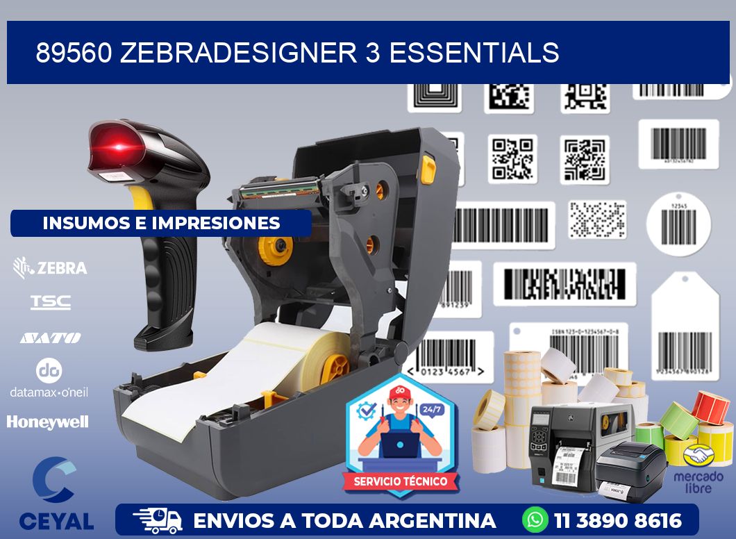 89560 ZebraDesigner 3 Essentials