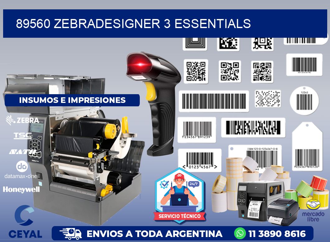 89560 ZebraDesigner 3 Essentials