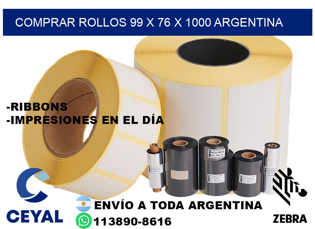 Comprar Rollos 99 x 76 x 1000 argentina