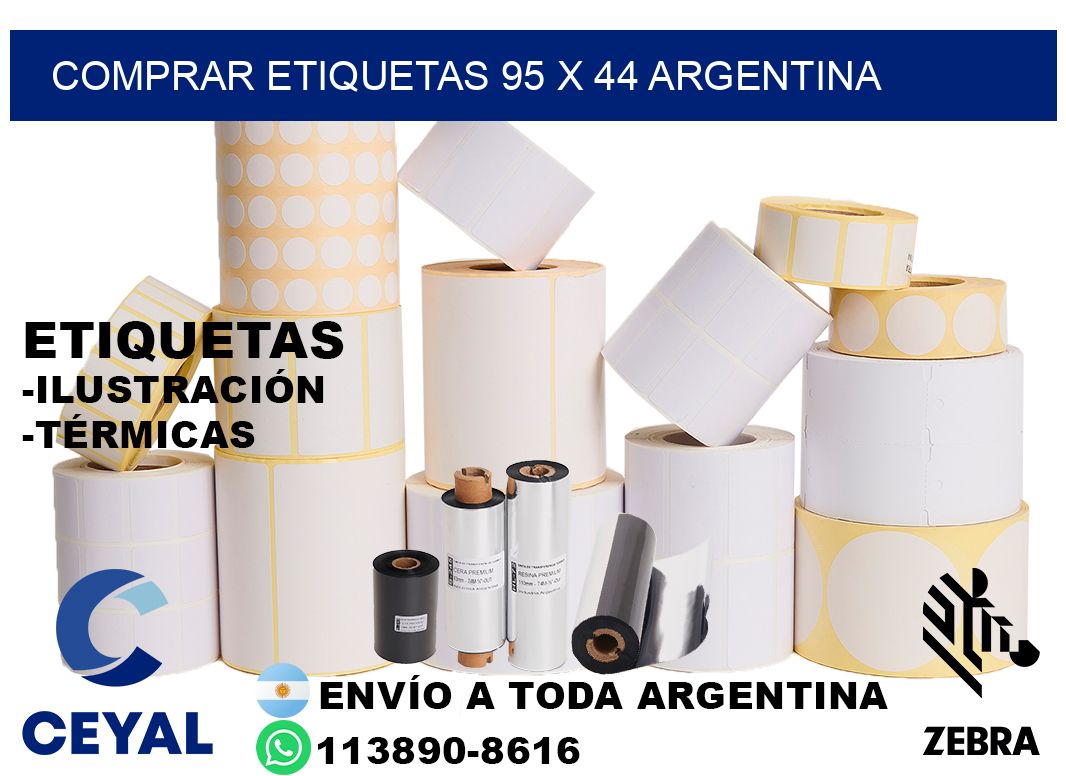 Comprar etiquetas 95 x 44 argentina
