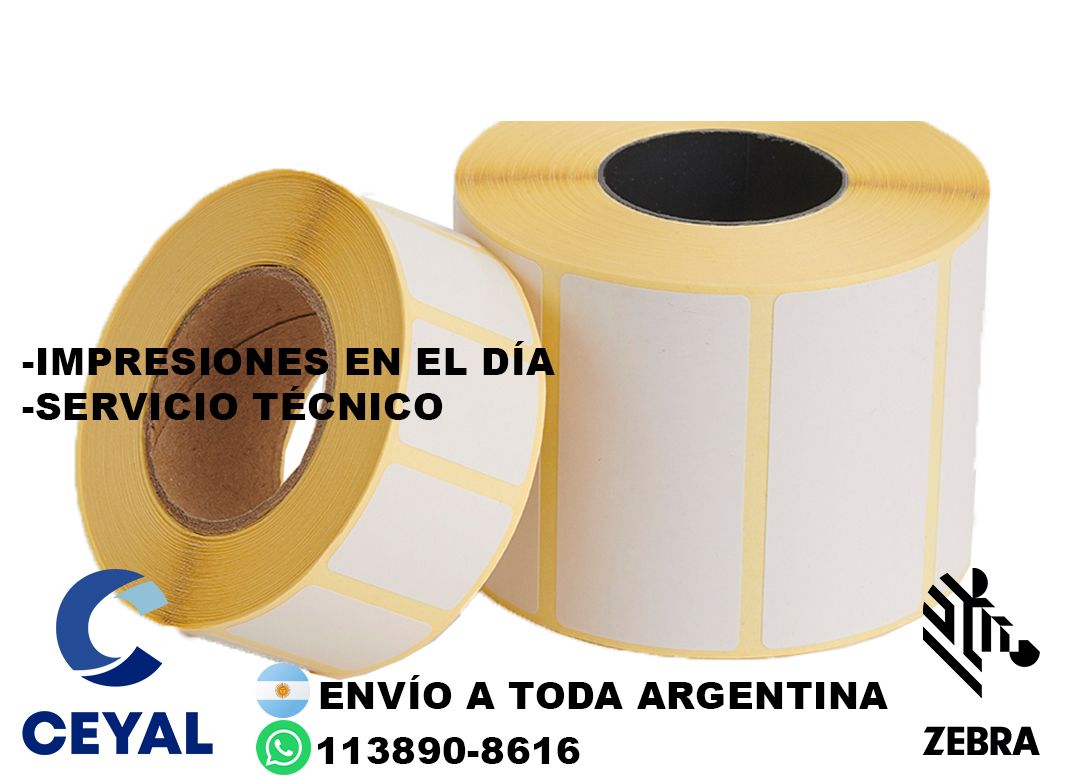 Necesito etiquetas 77 x 75 argentina