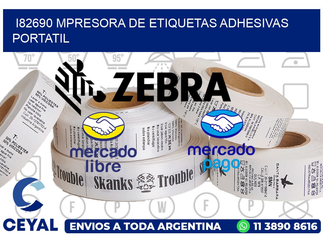 i82690 mpresora de etiquetas adhesivas portatil