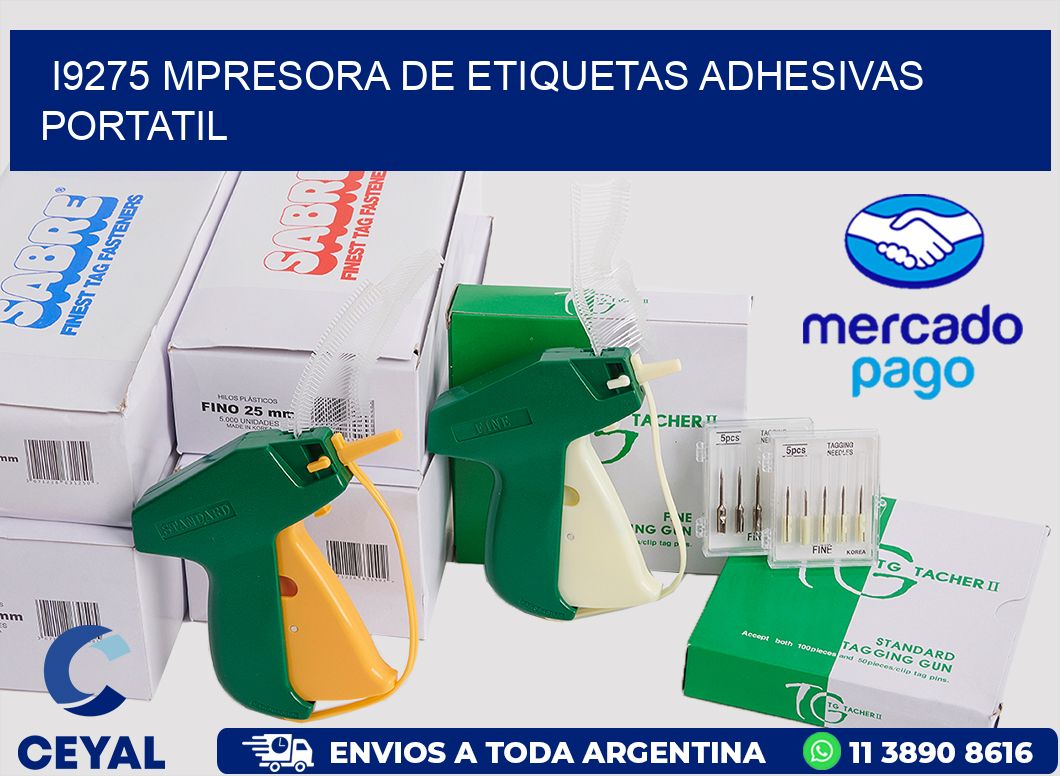 i9275 mpresora de etiquetas adhesivas portatil