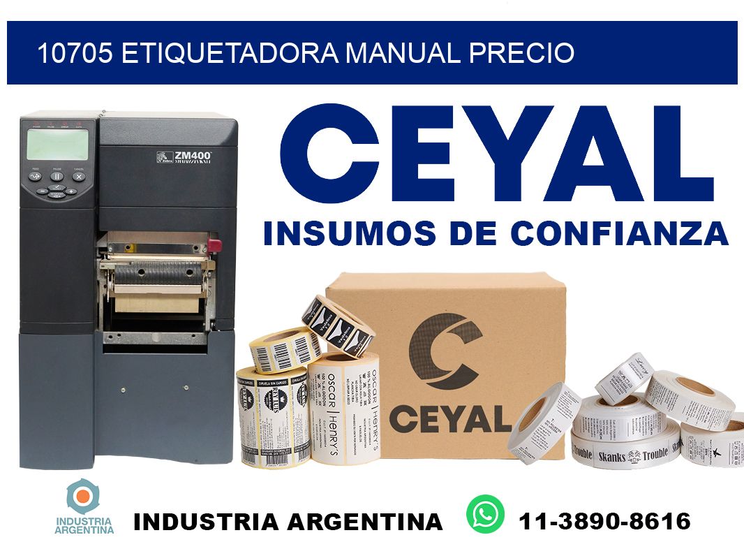 10705 etiquetadora manual precio