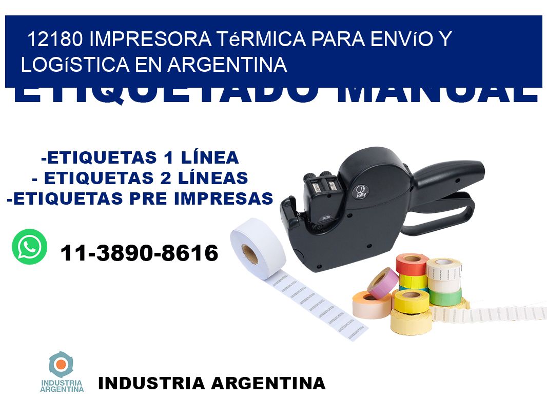 12180 impresora térmica para envío y logística en Argentina