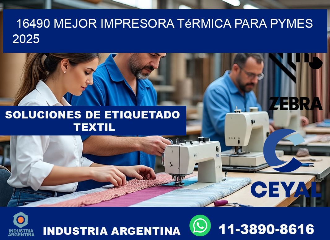 16490 mejor impresora térmica para pymes 2025