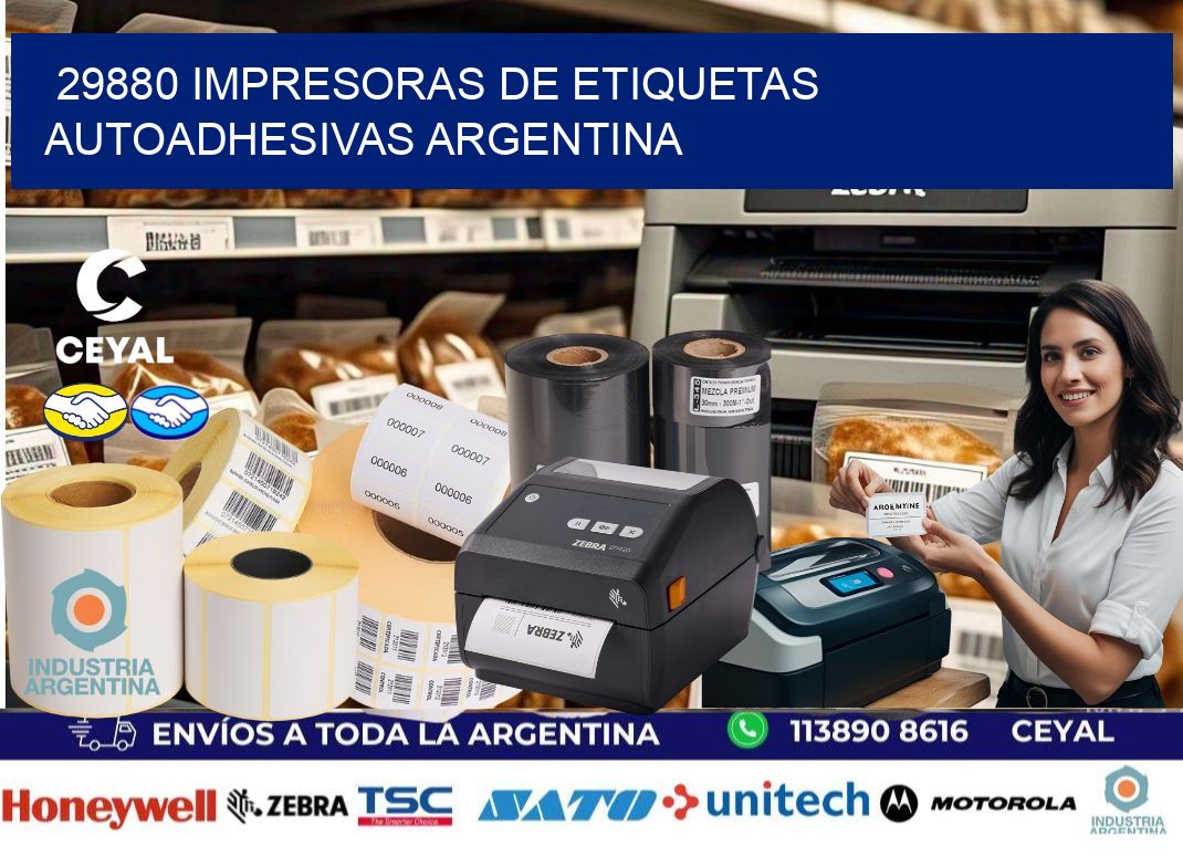 29880 Impresoras de etiquetas autoadhesivas argentina