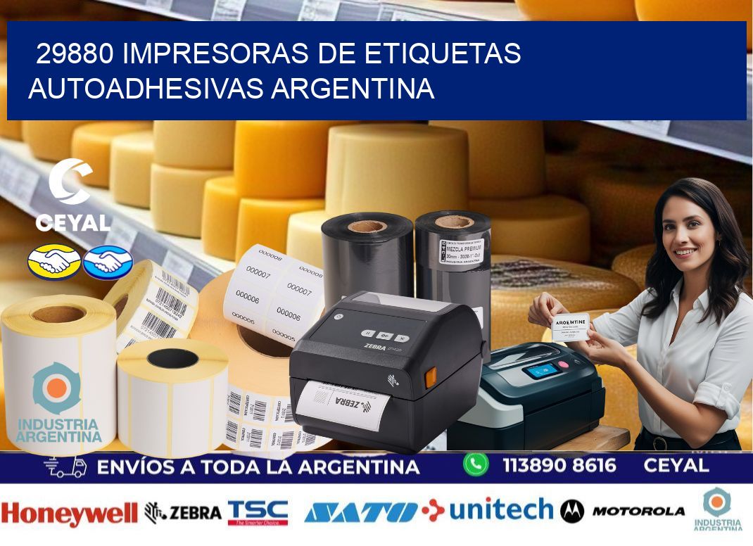 29880 Impresoras de etiquetas autoadhesivas argentina