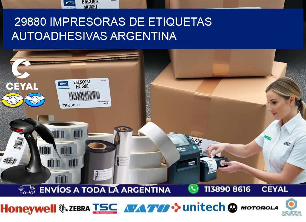 29880 Impresoras de etiquetas autoadhesivas argentina
