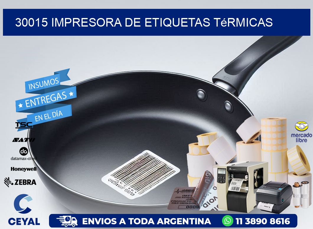 30015 Impresora de etiquetas térmicas