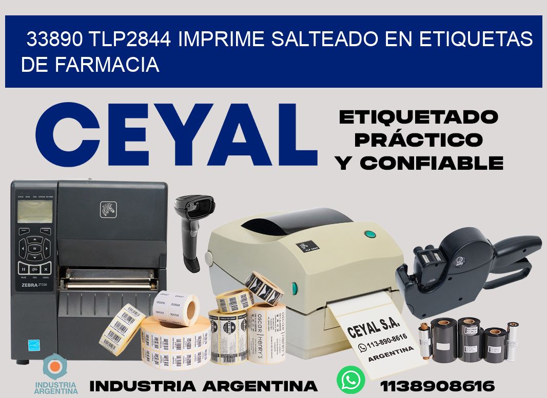 33890 tlp2844 imprime salteado en etiquetas de farmacia