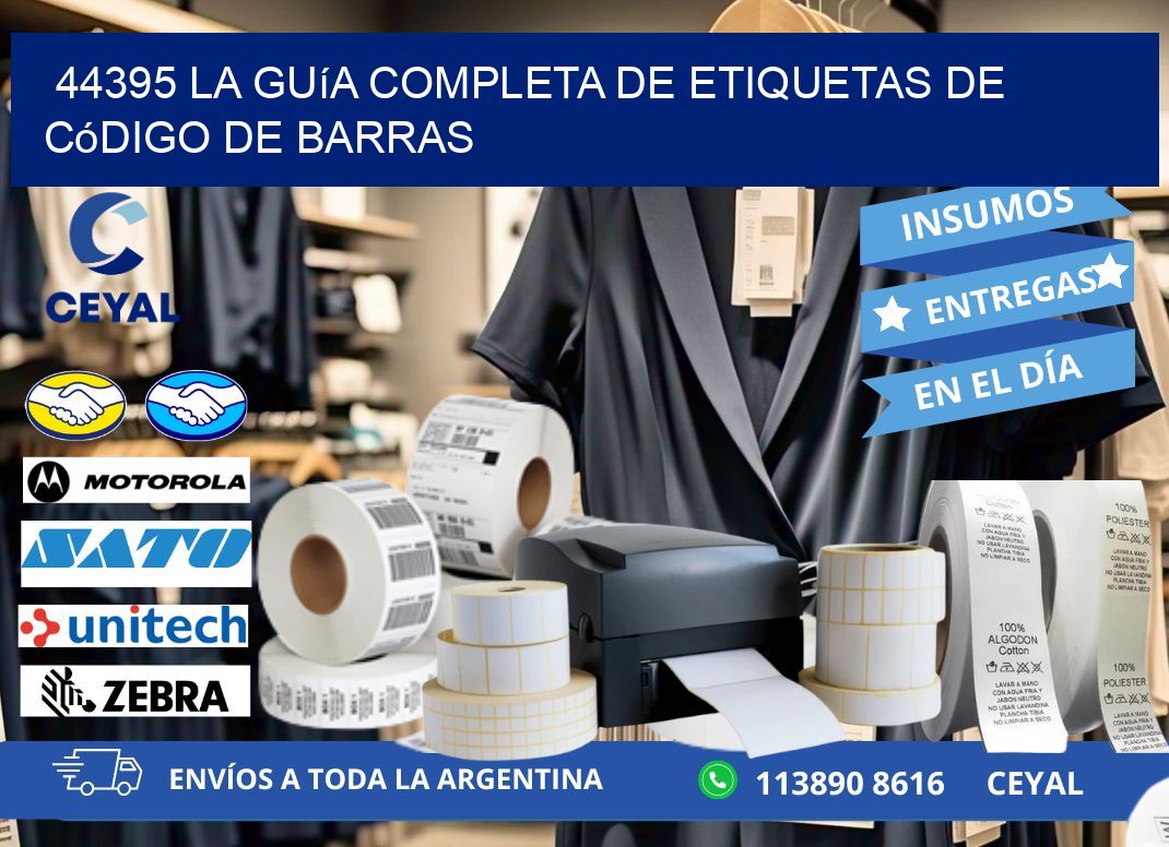 44395 La guía completa de etiquetas de código de barras