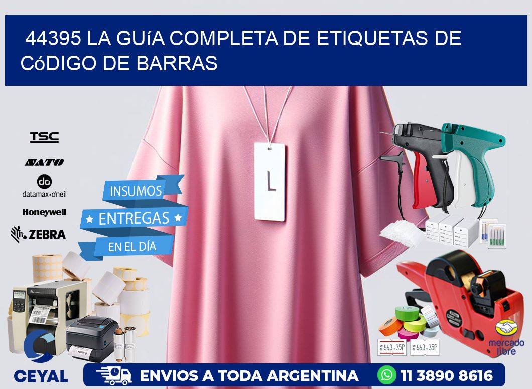 44395 La guía completa de etiquetas de código de barras