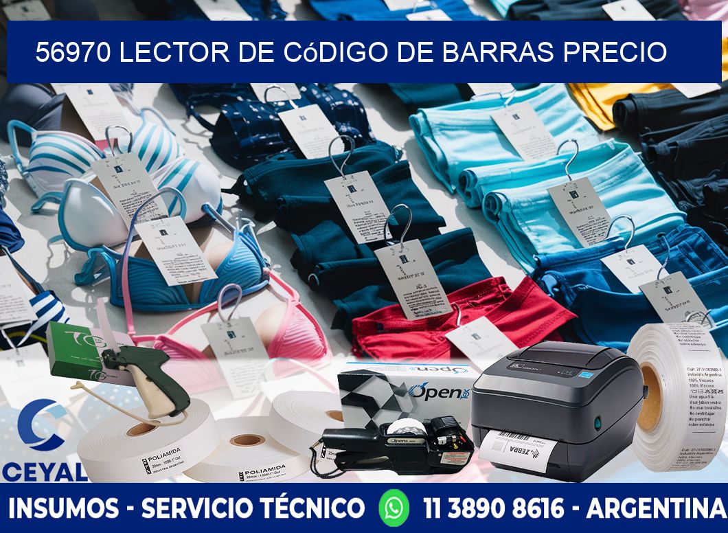 56970 Lector de código de barras precio
