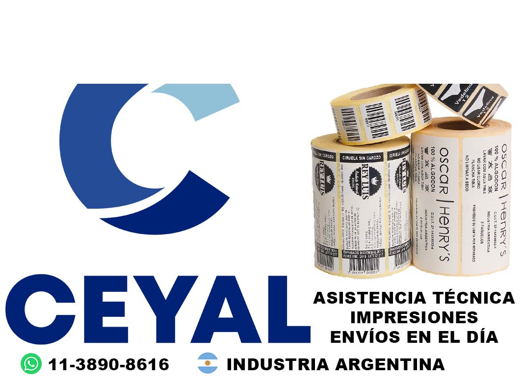 58950 Etiquetas en rollo 100 mm x 150 mm material Ilustración / OPP Blanco