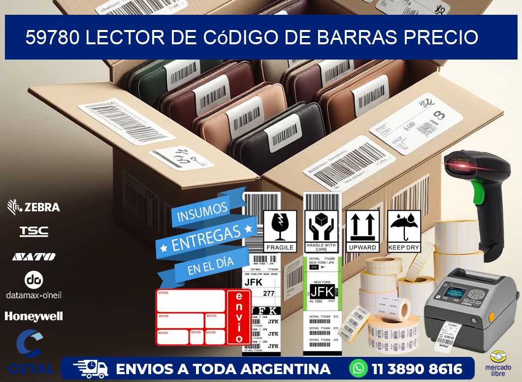 59780 Lector de código de barras precio