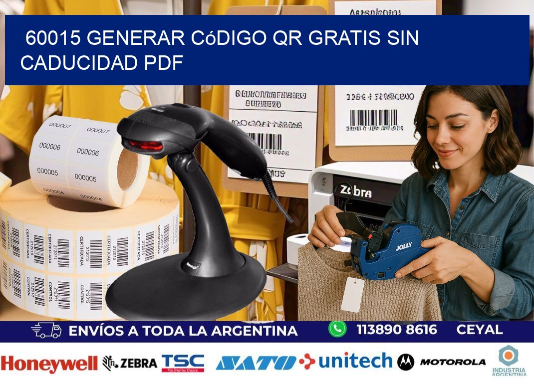 60015 Generar código QR gratis sin caducidad PDF