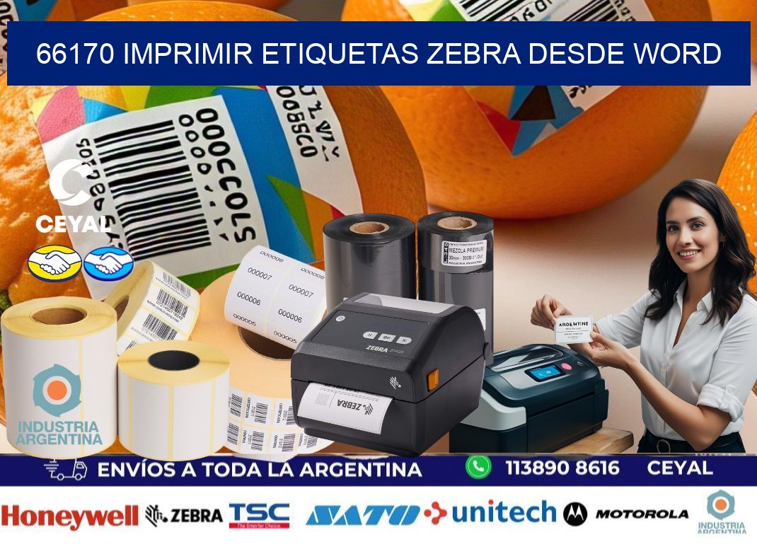 66170 imprimir etiquetas zebra desde word