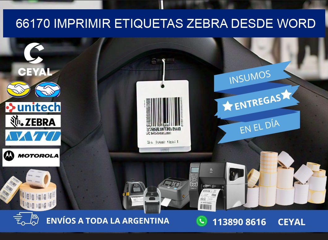 66170 imprimir etiquetas zebra desde word