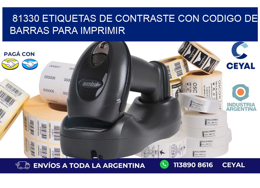 81330 etiquetas de contraste con codigo de barras para imprimir