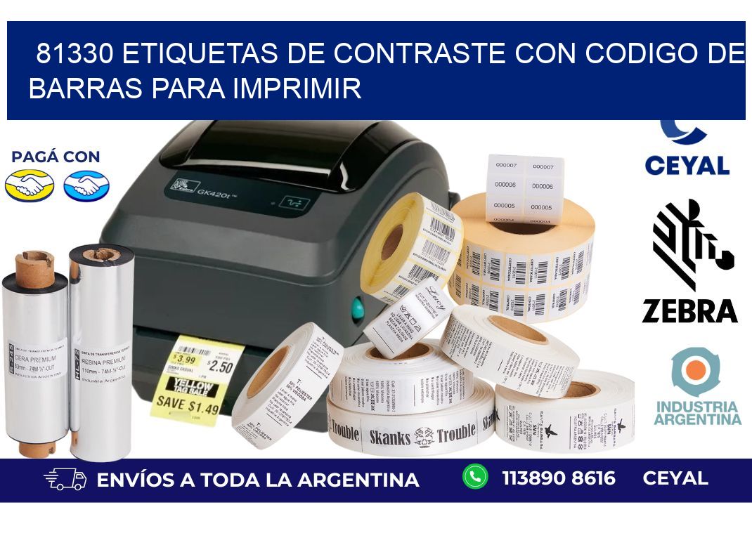 81330 etiquetas de contraste con codigo de barras para imprimir