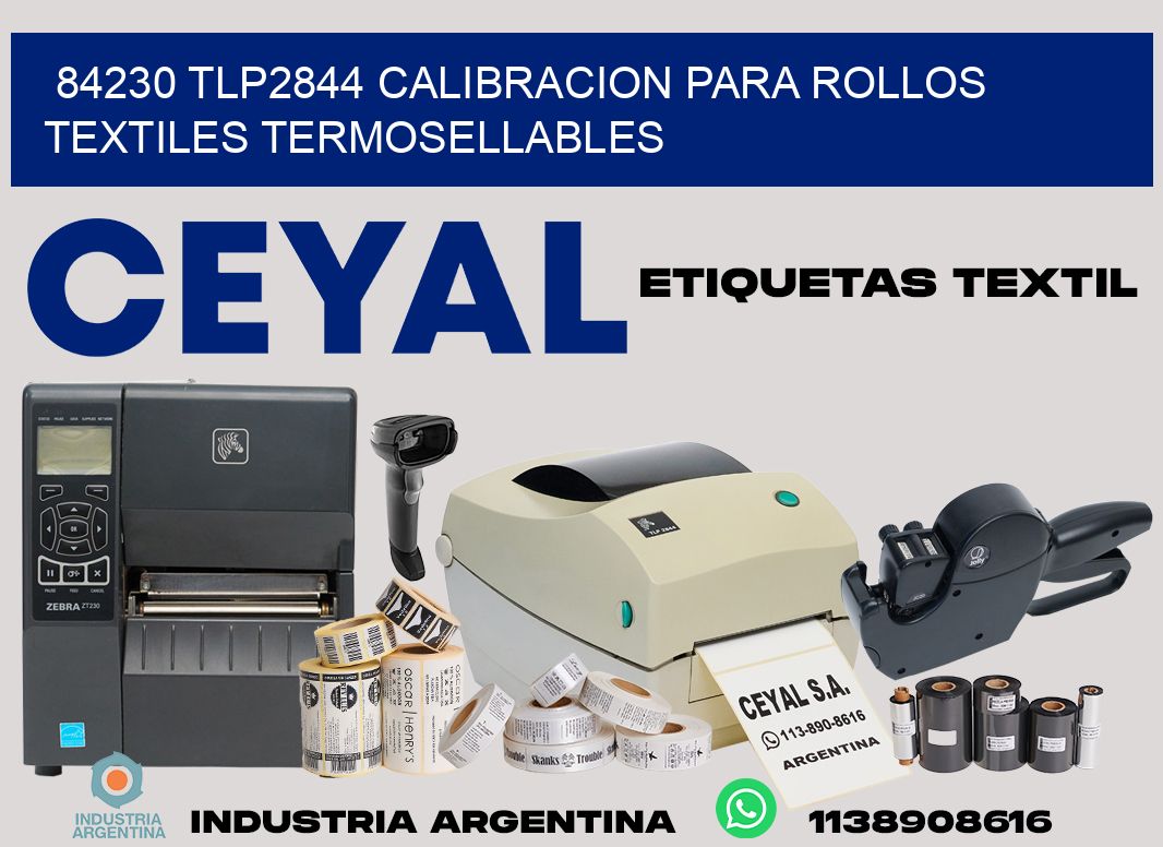 84230 tlp2844 calibracion para rollos textiles termosellables