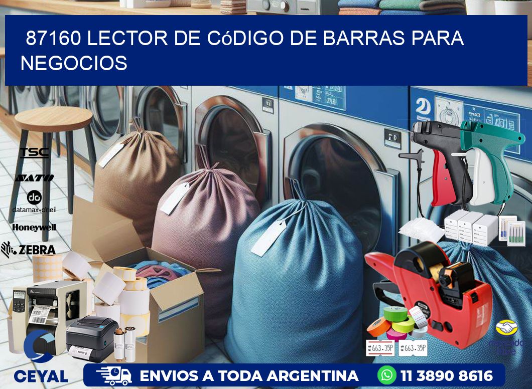 87160 Lector de código de barras para negocios