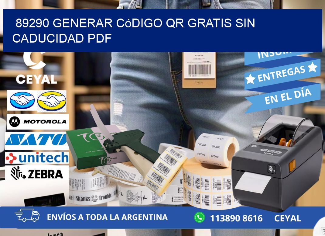 89290 Generar código QR gratis sin caducidad PDF