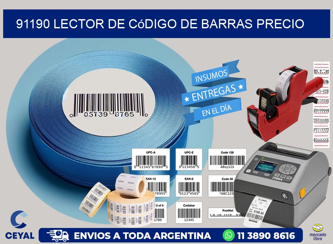 91190 Lector de código de barras precio