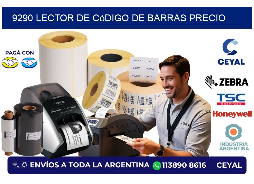9290 Lector de código de barras precio