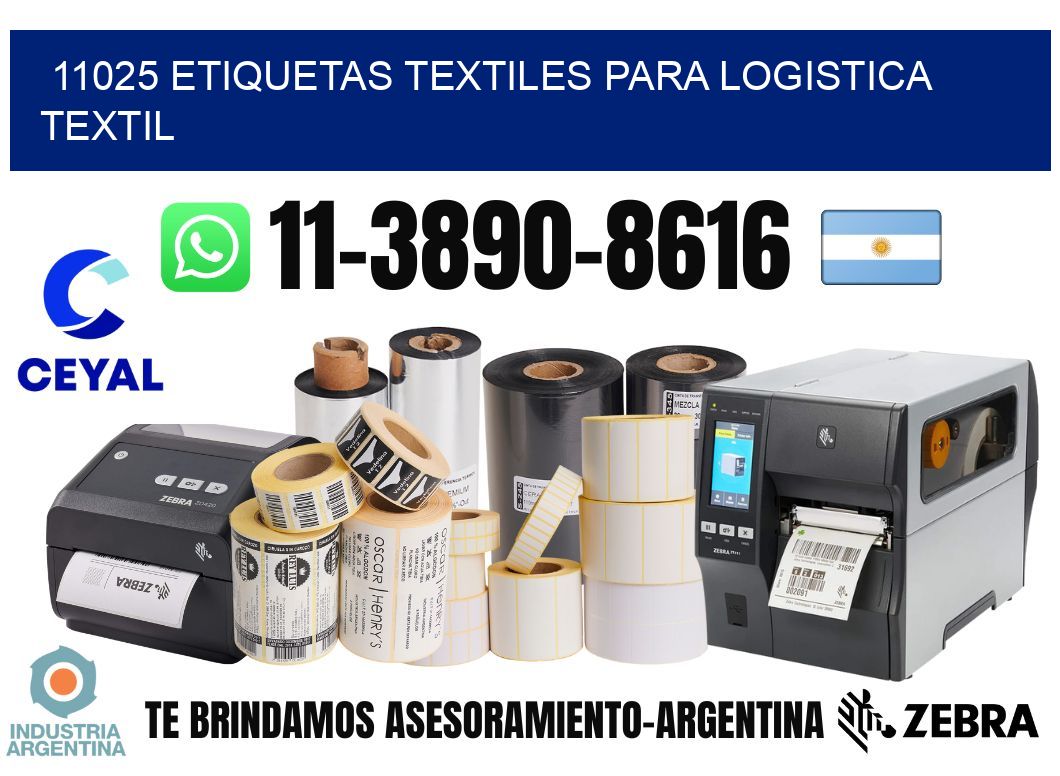 11025 Etiquetas textiles para logistica textil