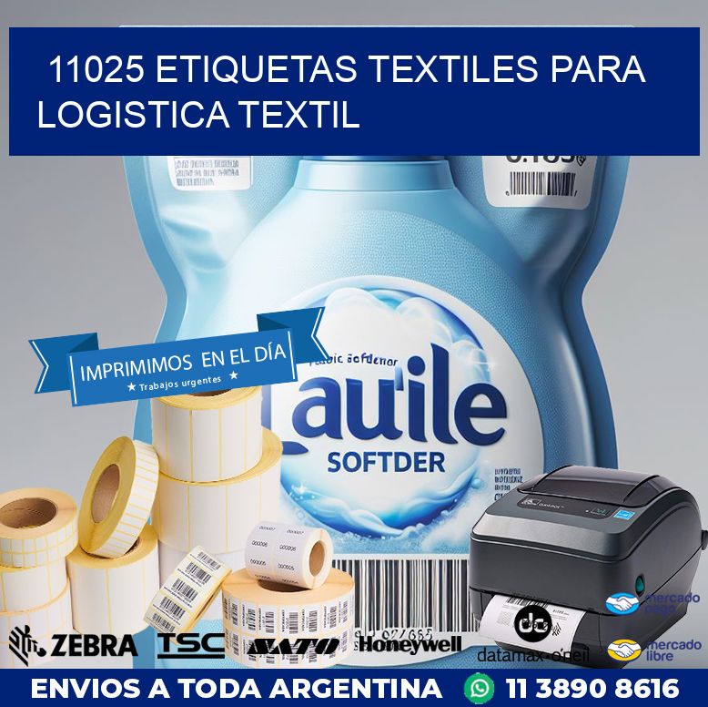 11025 Etiquetas textiles para logistica textil