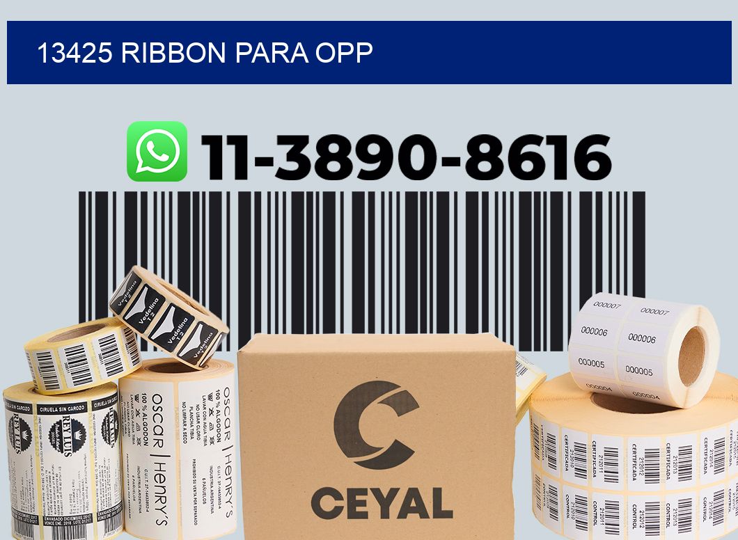 13425 ribbon para opp