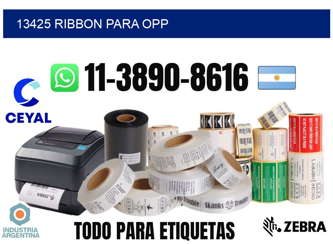 13425 ribbon para opp