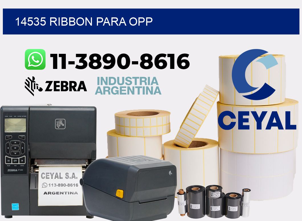 14535 ribbon para opp