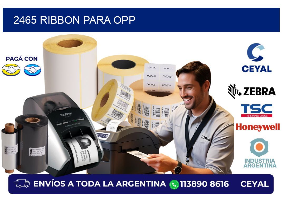 2465 ribbon para opp