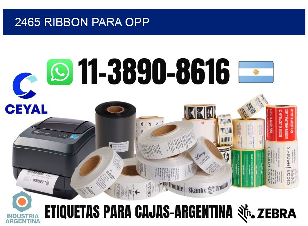 2465 ribbon para opp