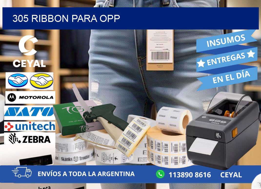 305 ribbon para opp